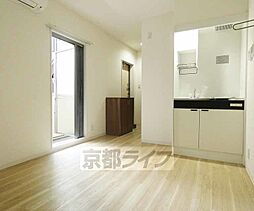 ＫＹＯＴＯ　ＨＯＵＳＥ　くいな橋 202 2階ワンルームのリビング/ダイニング