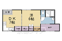 間取図画像 1DK