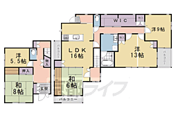 アッシュ 5LDKの間取図画像