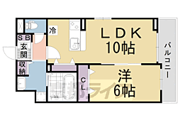 フロレゾン 1LDKの間取図画像
