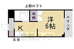 タチバナ ワンルームの間取図画像