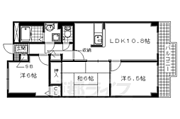 ラポート小林 3LDKの間取図画像