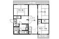 宇治おぐら住宅6棟1階6.8万円