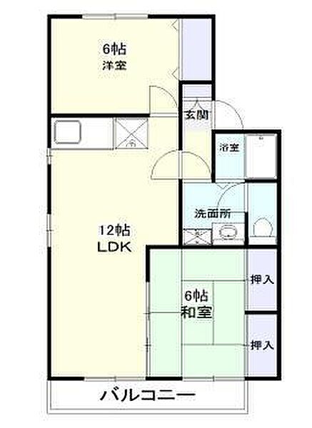 サンピュアコートＢ ｜宮崎県宮崎市大塚町大塩道下(賃貸アパート2LDK・2階・53.50㎡)の写真 その2