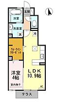 アビテプレミール  ｜ 宮崎県都城市立野町（賃貸アパート1LDK・1階・41.22㎡） その2