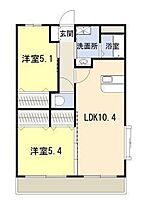 オーシャンハイツ五番館 106 ｜ 宮崎県宮崎市大字島之内（賃貸マンション2LDK・1階・50.84㎡） その2