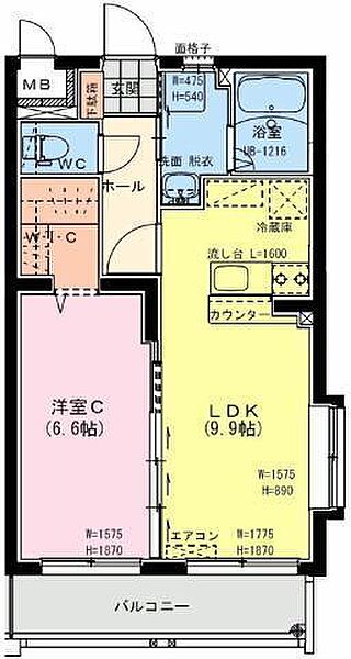 グレイス　プルメリア ｜宮崎県都城市下川東(賃貸マンション1LDK・1階・41.00㎡)の写真 その2