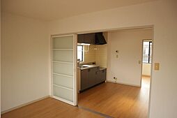 ヒルズコーポB 201 2階3DKのリビング/ダイニング