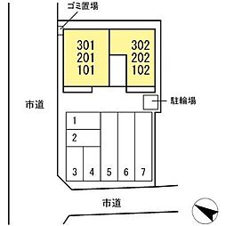 D-resena 大橋II 201 2階2LDKの室内