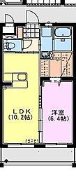 Still上東 1LDKの間取図画像