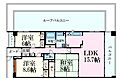 ジークレフ芦屋5階15.8万円
