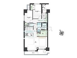 ステイツ立川中央 2LDKの間取図画像