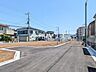 外観：接道状況および現場風景　【立川市幸町3丁目】