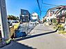 外観：接道状況および現場風景　【小平市花小金井南町3丁目】 建物のプレゼンをさせていただきますので、実際の完成イメージを思い描いていただくことができます。お気軽にお問合せ下さい。