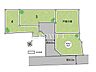 区画図：【3号地】全体区画図　【練馬区早宮2丁目】
