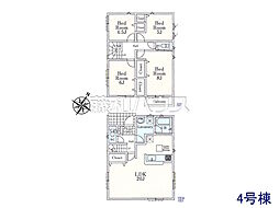 清瀬市下宿2丁目 全4棟 新築分譲住宅 4号棟