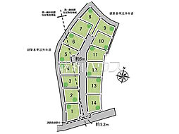 昭島市宮沢町2丁目　全14区画　建築条件付売地 5号地