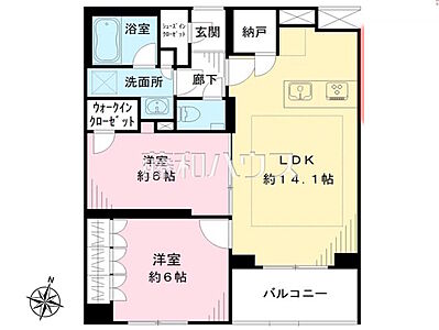 間取り：間取図　【パレステージ練馬？】