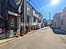 外観：接道状況および現場風景　【朝霞市膝折町2丁目】