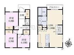 杉並区阿佐谷南1丁目 全2棟 新築分譲住宅 A号棟