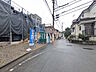 外観：接道状況および現場風景　【朝霞市岡3丁目】