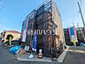 外観：1号棟　接道状況および現場風景　【府中市若松町4丁目】