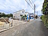 外観：接道状況および現場風景　【三鷹市井口4丁目】