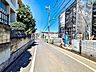 外観：接道状況および現場風景　【杉並区上井草2丁目】