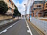 外観：接道状況および現場風景　【杉並区上井草2丁目】