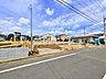 外観：接道状況および現場風景　【国立市東3丁目】
