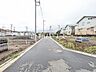 外観：接道状況および現場風景　【東村山市久米川町2丁目】