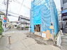 外観：接道状況および現場風景　【小平市学園西町3丁目】