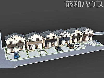 外観:完成予想図(外観) 【昭島市中神町2丁目】 外観:完成予想図(外観) 【昭島市中神町2丁目】