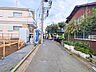 外観：接道状況および現場風景　【世田谷区千歳台2丁目】