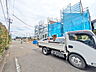 外観：接道状況および現場風景　【東大和市仲原4丁目】