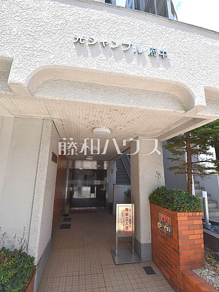 ≪エントランス≫住まう方をやさしく出迎えるエントランス 【光シャンブル府中】