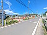 外観：接道状況および現場風景　【八王子市宮下町】