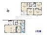 間取り：2号棟　間取図　【八王子市四谷町】
