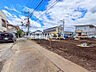 外観：接道状況および現場風景　【昭島市宮沢町2丁目】
