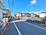 外観：接道状況および現場風景　【国分寺市本多3丁目】