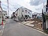 外観：接道状況および現場風景　【練馬区上石神井1丁目】