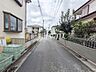 外観：接道状況および現場風景　【朝霞市朝志ケ丘3丁目】