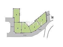 八王子市楢原町 全5区画 建築条件付き売地 3号地