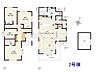 間取り：2号棟　間取図　【練馬区下石神井2丁目】
