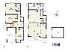 間取り：1号棟　間取図　【練馬区下石神井2丁目】