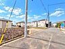 外観：接道状況および現場風景　【東村山市恩多町4丁目】