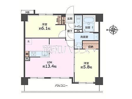間取図 【ライオンズプラザ大泉学園】