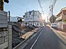 外観：接道状況および現場風景　【練馬区富士見台3丁目】