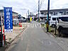 外観：接道状況および現場風景　【府中市西府町5丁目】