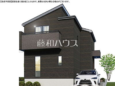 外観:完成予想図(外観) 【練馬区大泉学園町8丁目】 外観:完成予想図(外観) 【練馬区大泉学園町8丁目】